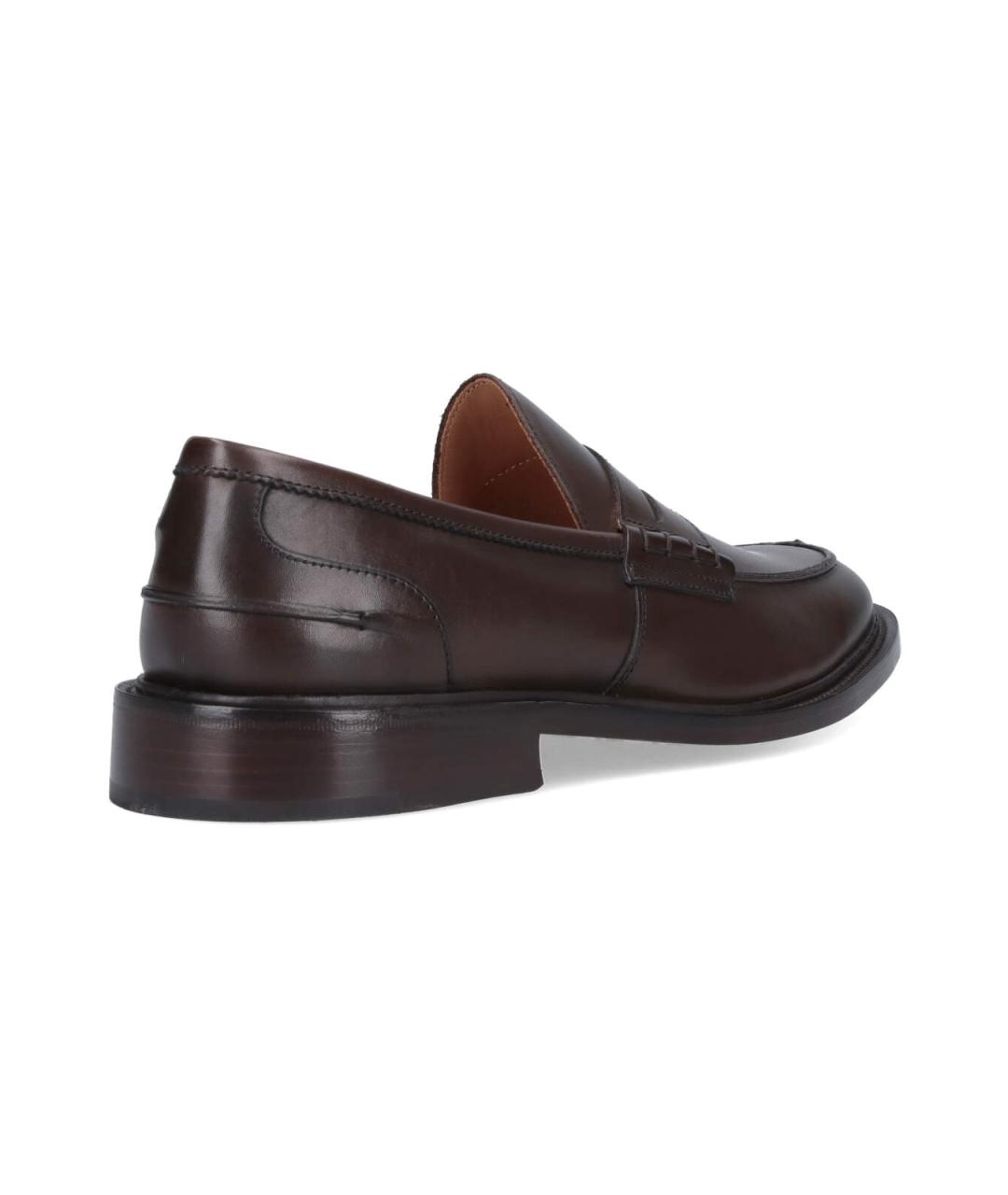 TRICKER'S Коричневые кожаные лоферы, фото 4