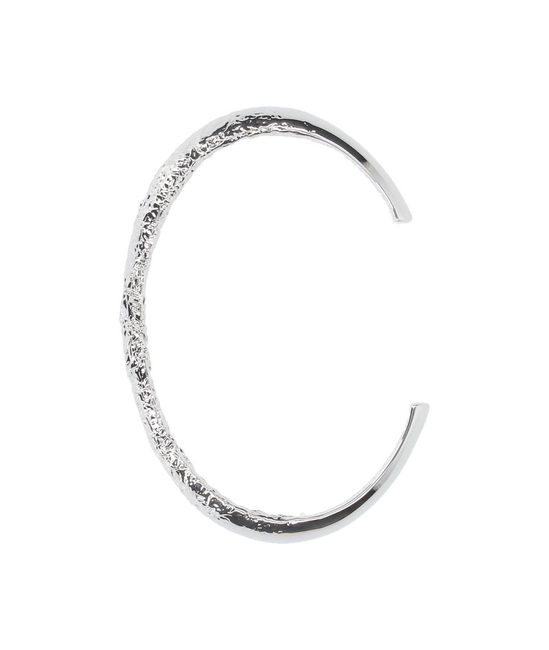 MM6 MAISON MARGIELA Серебрянный металлический браслет, фото 2