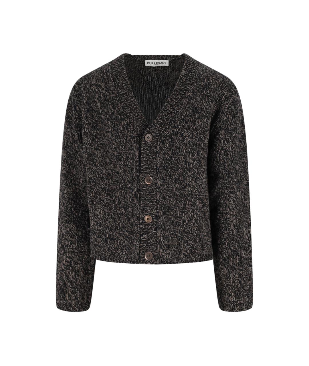 OUR LEGACY Мульти шерстяной кардиган, фото 1