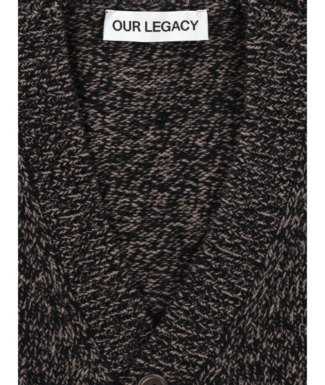 OUR LEGACY Мульти шерстяной кардиган, фото 3