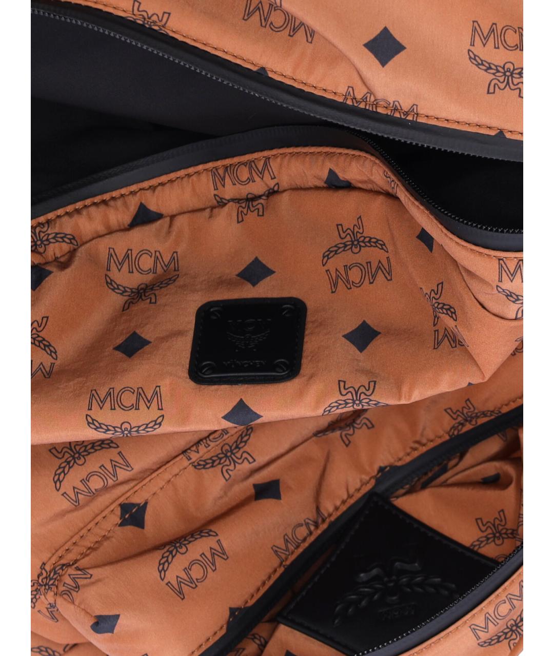 MCM Коричневый рюкзак, фото 4