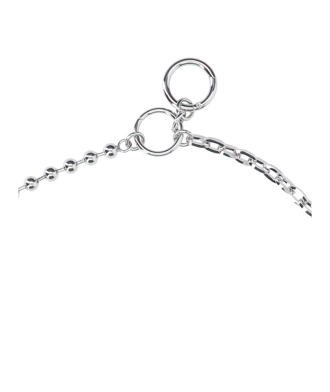 VIVIENNE WESTWOOD Серебрянный металлический браслет, фото 3