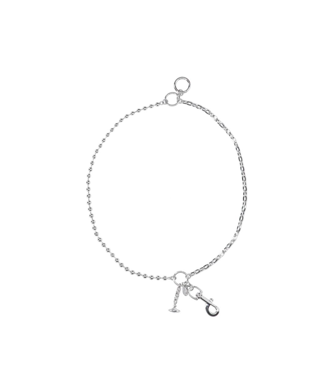 VIVIENNE WESTWOOD Серебрянный металлический браслет, фото 1