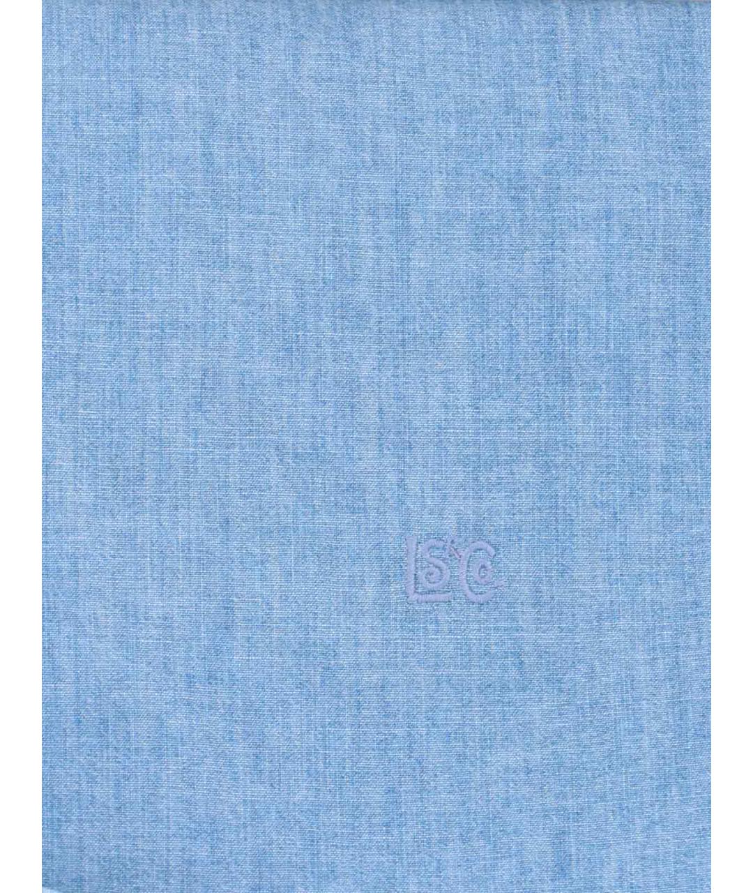 LEVI'S Синяя хлопковая кэжуал рубашка, фото 4