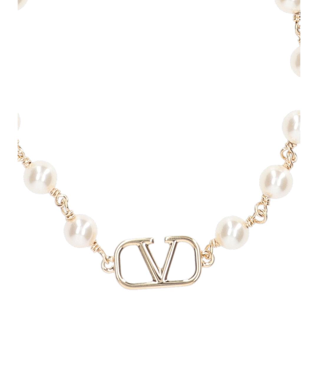 VALENTINO Золотой металлический браслет, фото 3