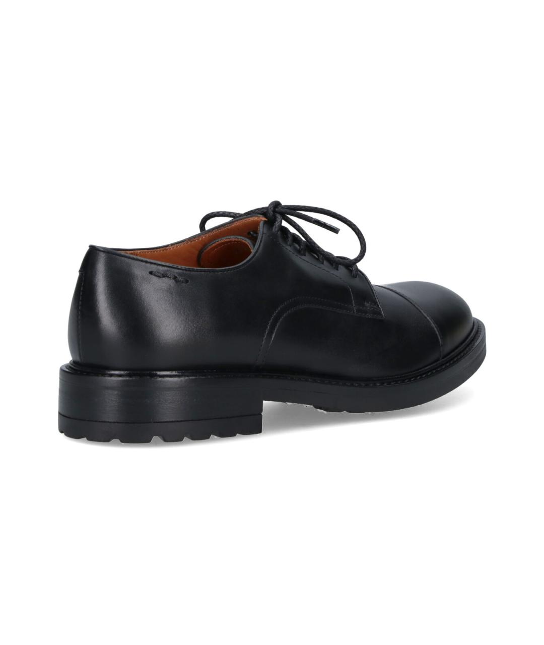 Alexander Hotto Черные кожаные туфли, фото 4