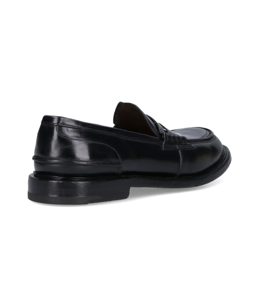 PREMIATA Черные кожаные лоферы, фото 4