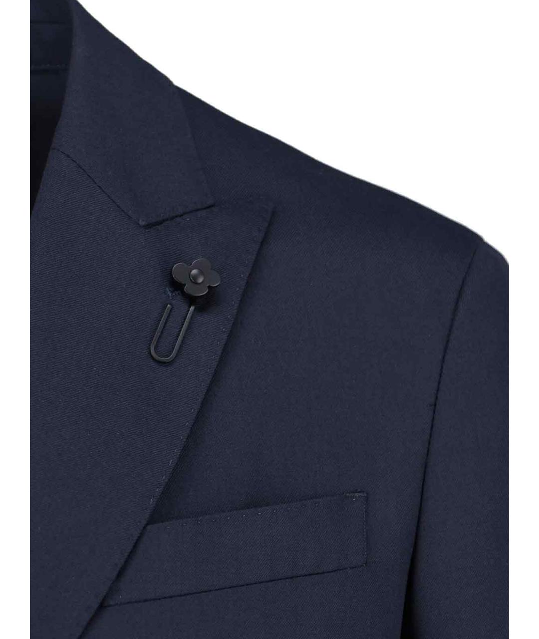 LARDINI Синий классический костюм, фото 7