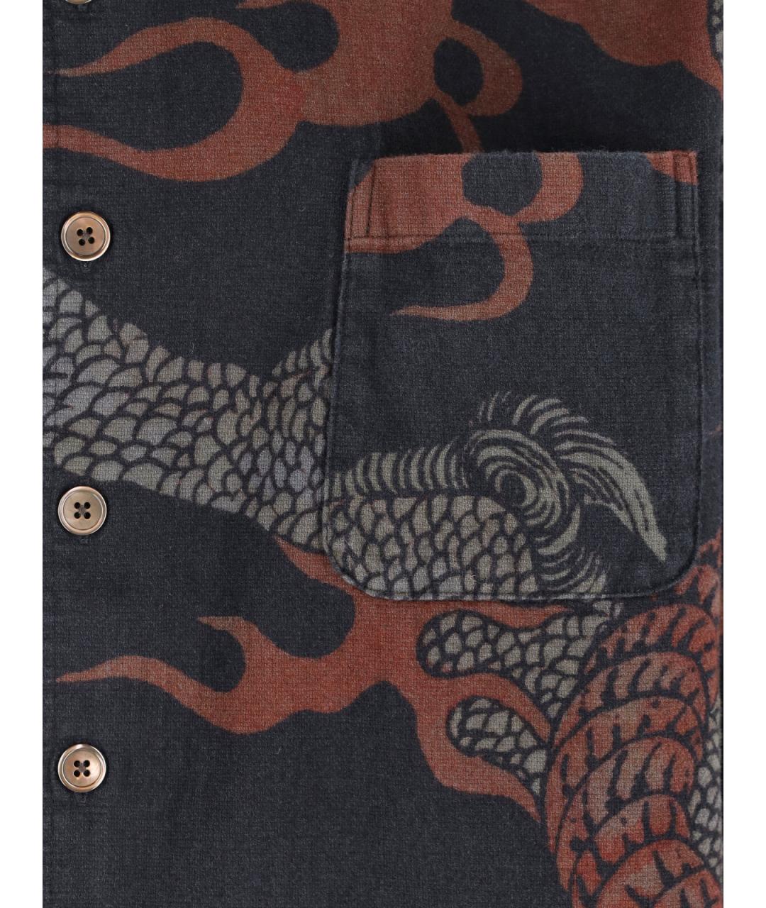 OUR LEGACY Мульти хлопковая кэжуал рубашка, фото 3