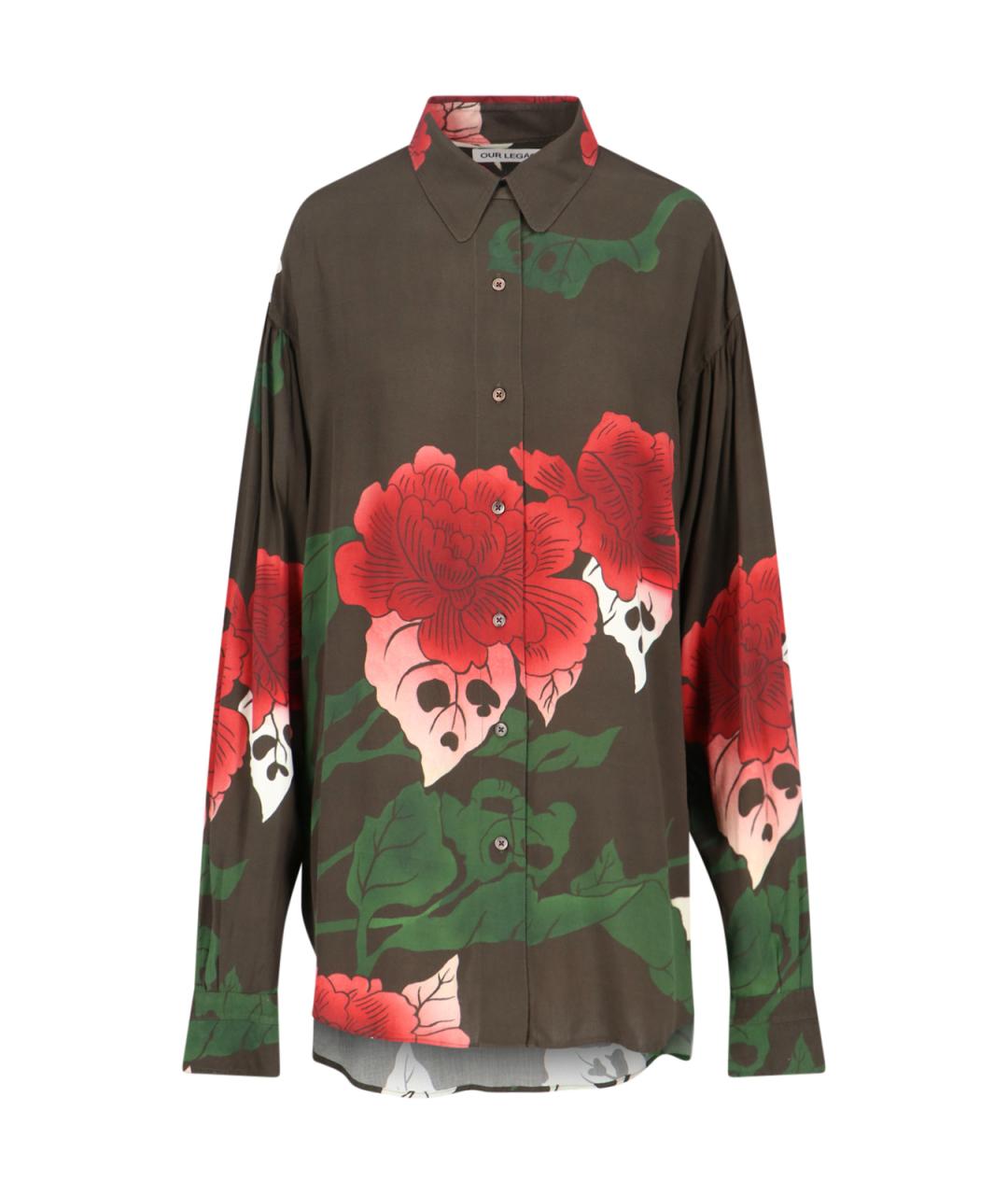 OUR LEGACY Мульти рубашка, фото 1