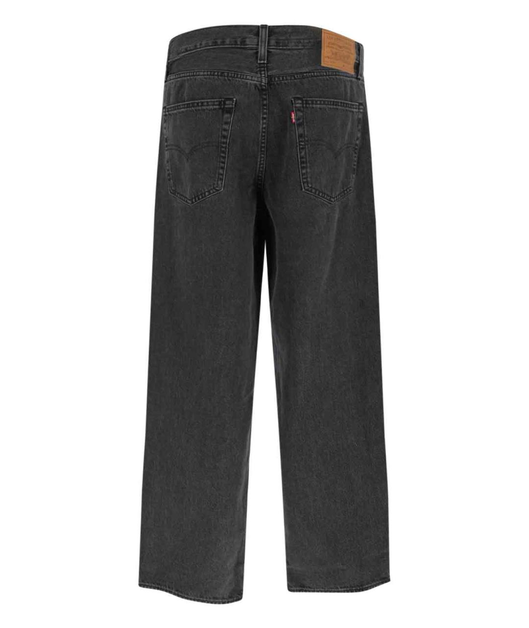 LEVI'S Черные прямые джинсы, фото 2