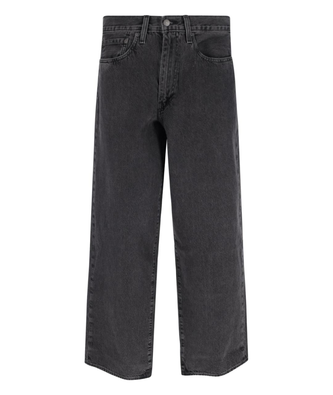 LEVI'S Черные прямые джинсы, фото 1