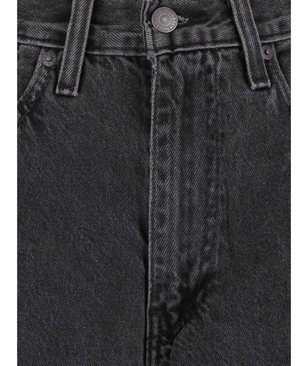 LEVI'S Черные прямые джинсы, фото 5