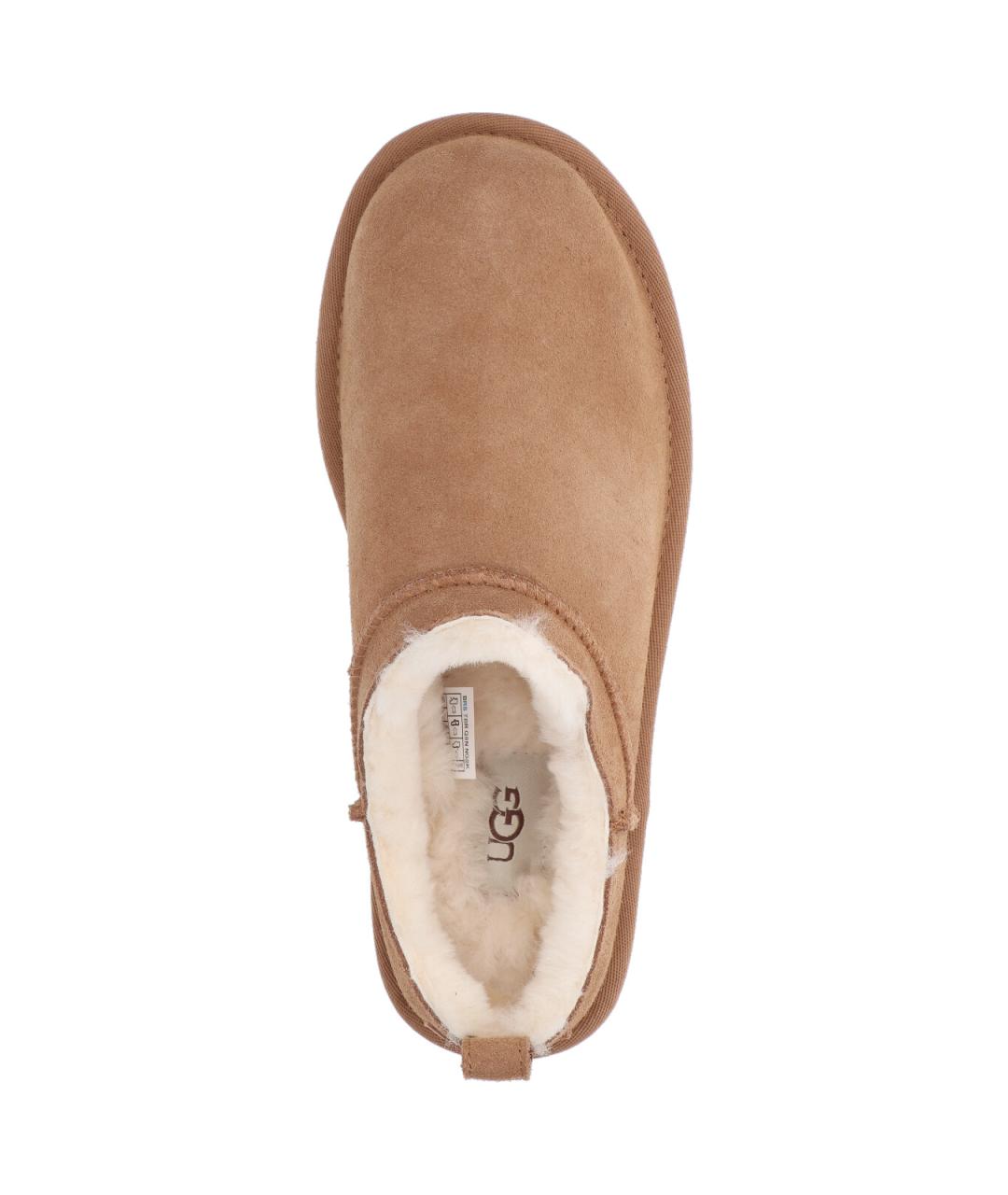 UGG AUSTRALIA Бежевые замшевые мюли, фото 5