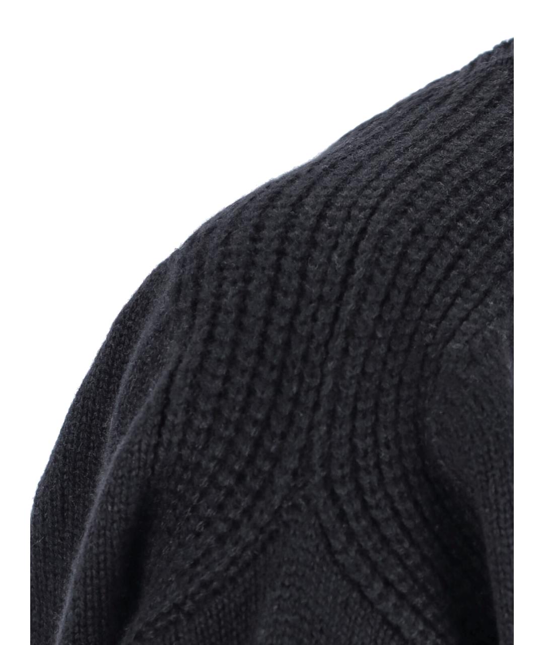Sa Su Phi Черный кашемировый джемпер / свитер, фото 3