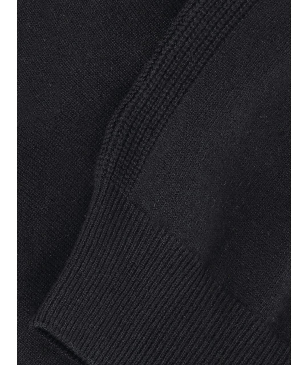Sa Su Phi Черный кашемировый джемпер / свитер, фото 5