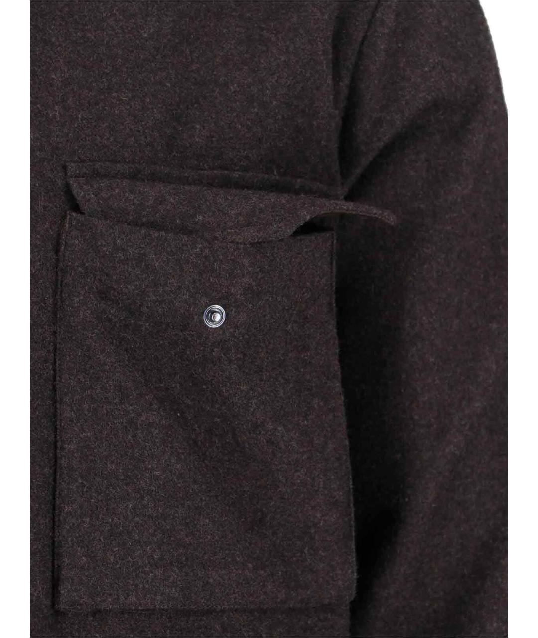 ASPESI Коричневая кэжуал рубашка, фото 4