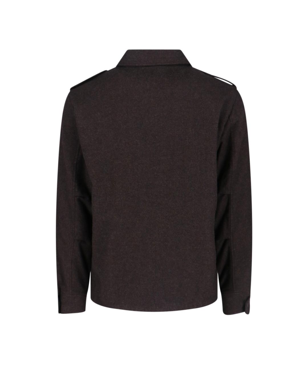 ASPESI Коричневая кэжуал рубашка, фото 2