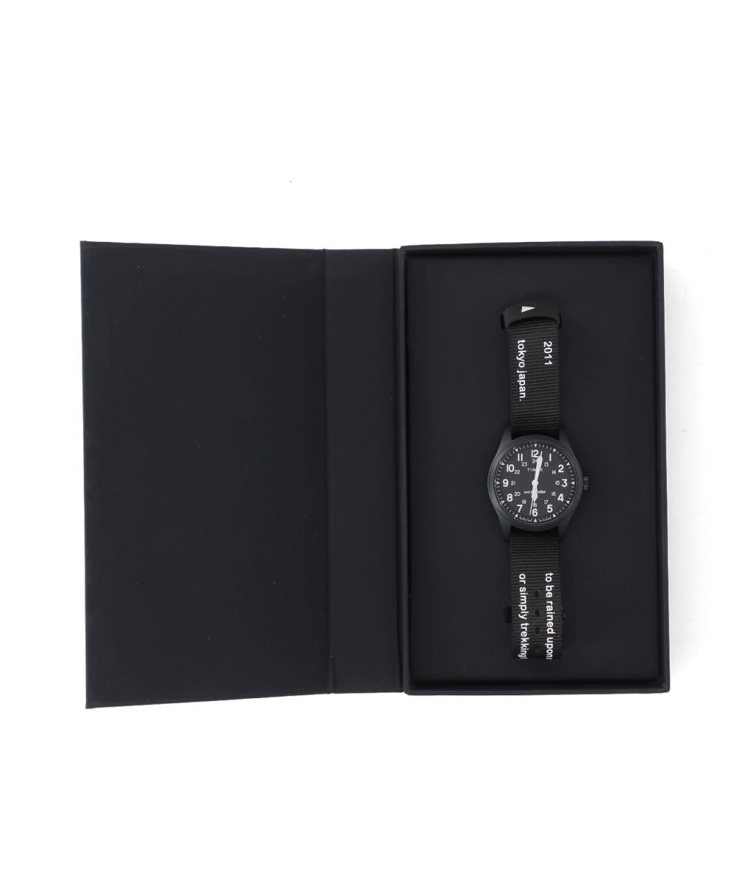 AND WANDER Черные стальные часы, фото 2