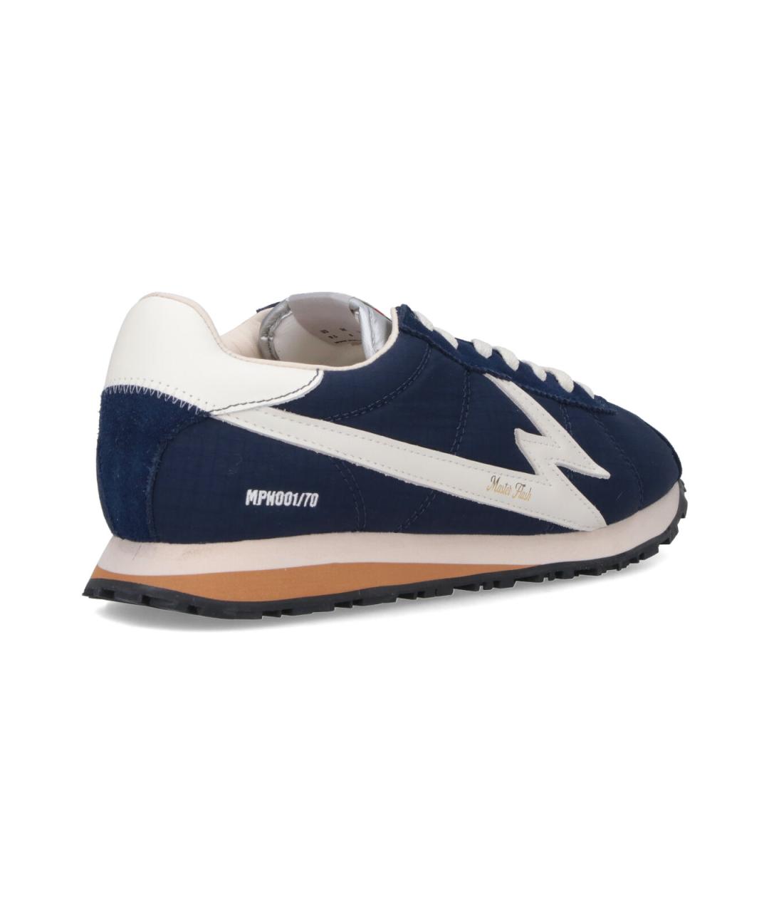 MOA MASTER OF ARTS Черные текстильные низкие кроссовки / кеды, фото 4