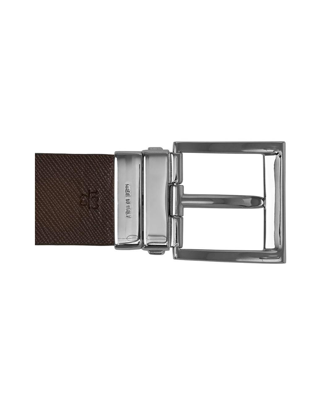 PRADA Черный кожаный ремень, фото 5