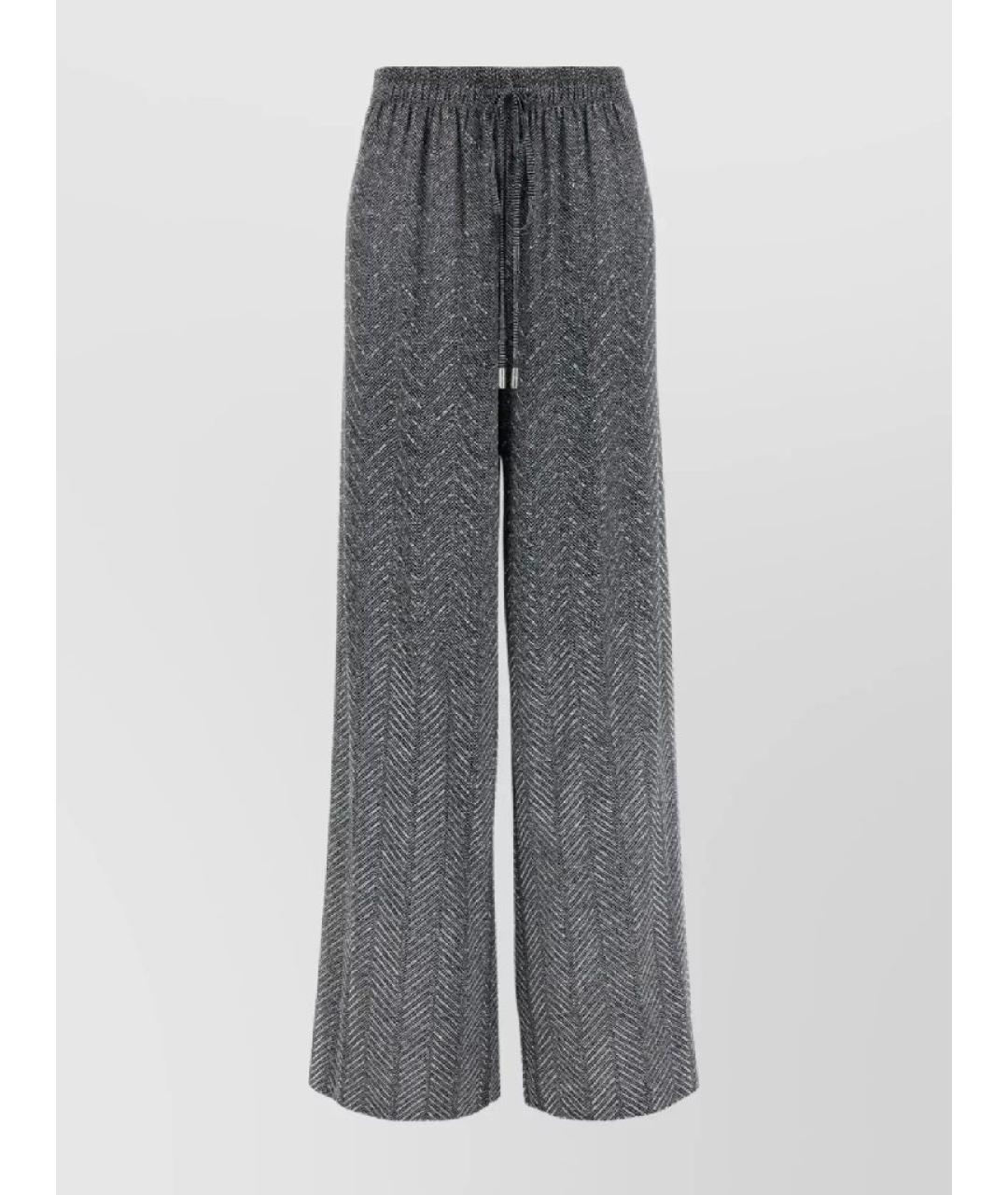 ERMANNO SCERVINO Серые брюки широкие, фото 8