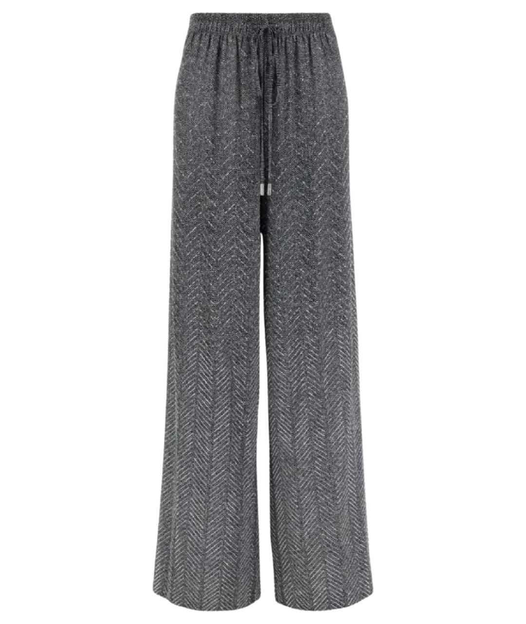 ERMANNO SCERVINO Серые брюки широкие, фото 9