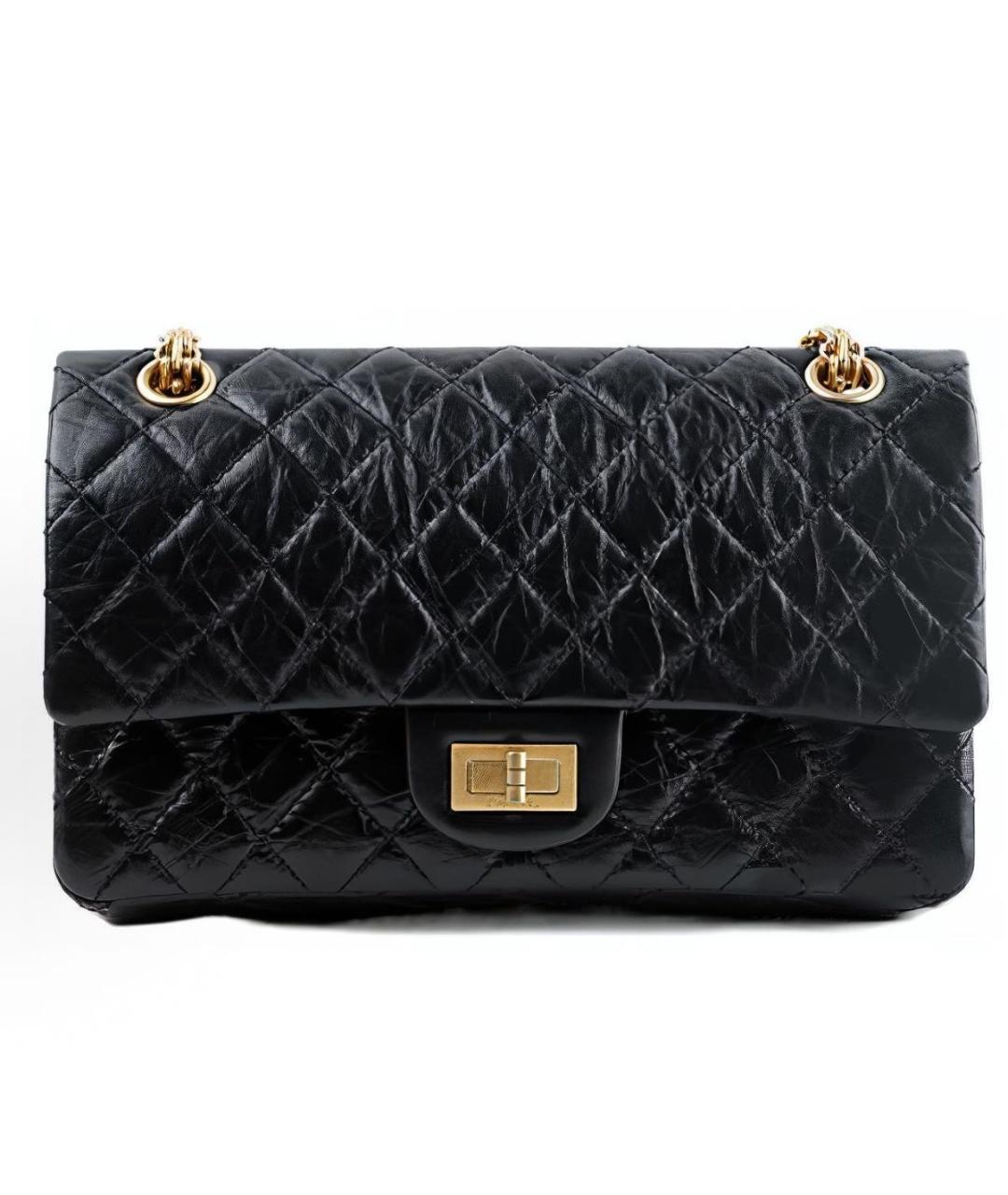 CHANEL Черная кожаная сумка через плечо, фото 9