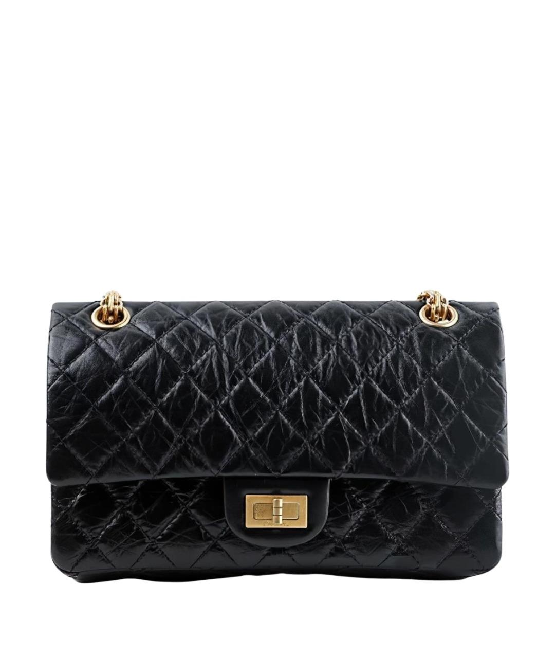 CHANEL Черная кожаная сумка через плечо, фото 1