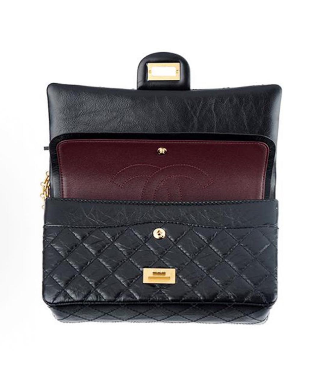 CHANEL Черная кожаная сумка через плечо, фото 5