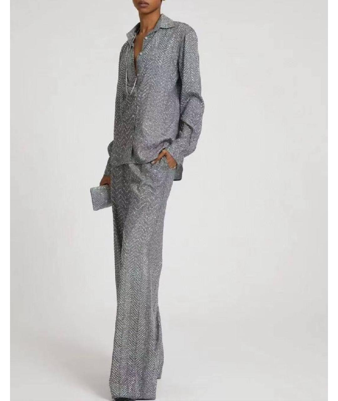 ERMANNO SCERVINO Серая рубашка, фото 7