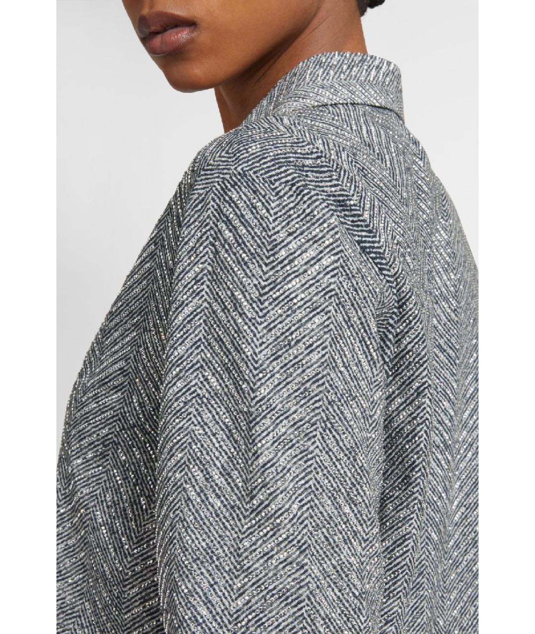 ERMANNO SCERVINO Серая рубашка, фото 3