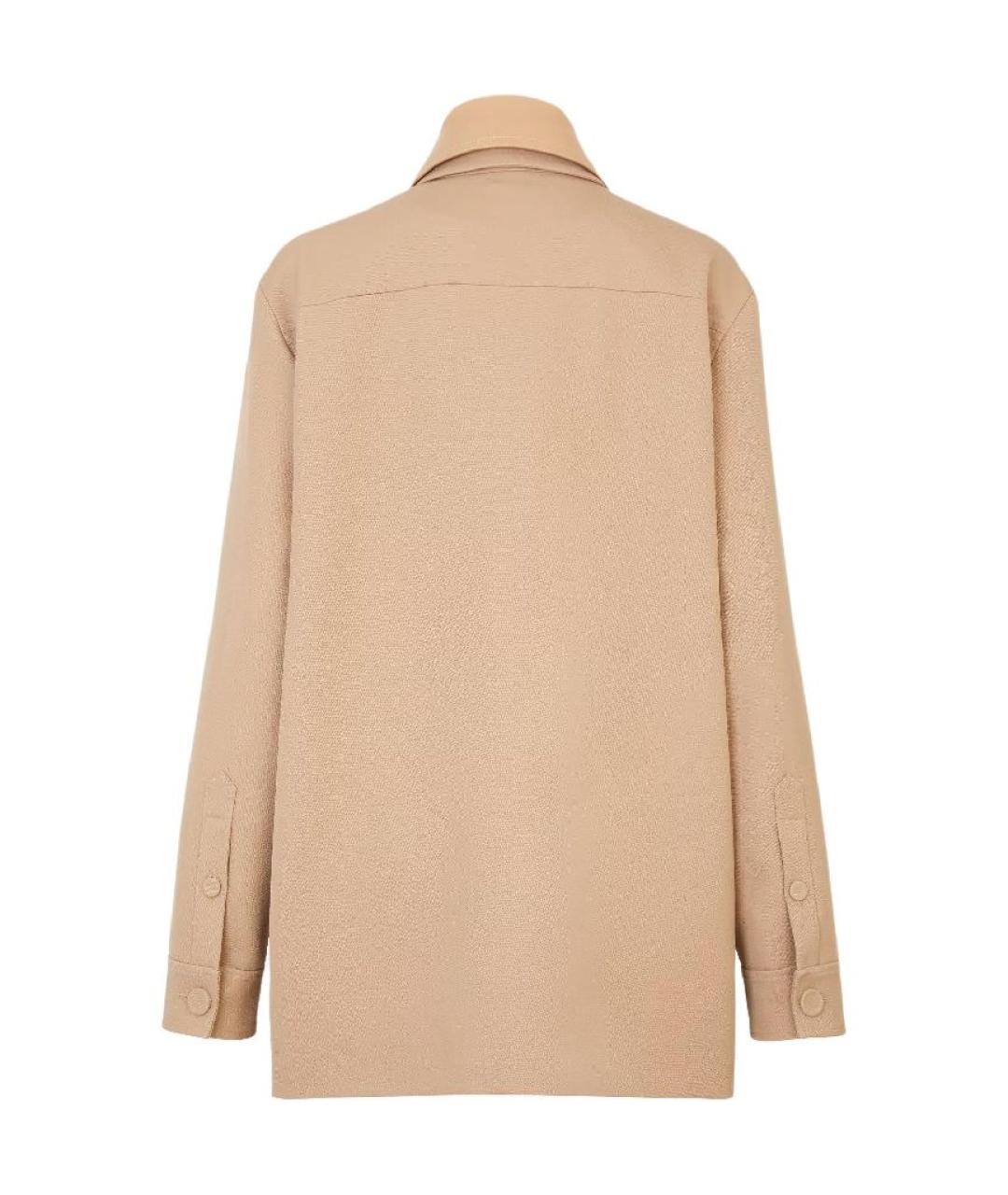 FENDI Бежевый жакет/пиджак, фото 2