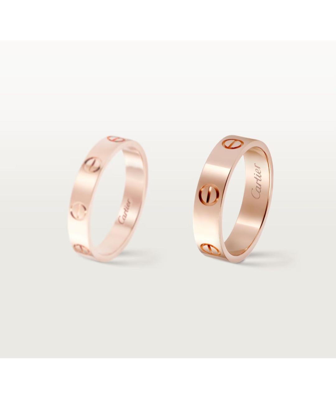 CARTIER Золотое кольцо из розового золота, фото 2