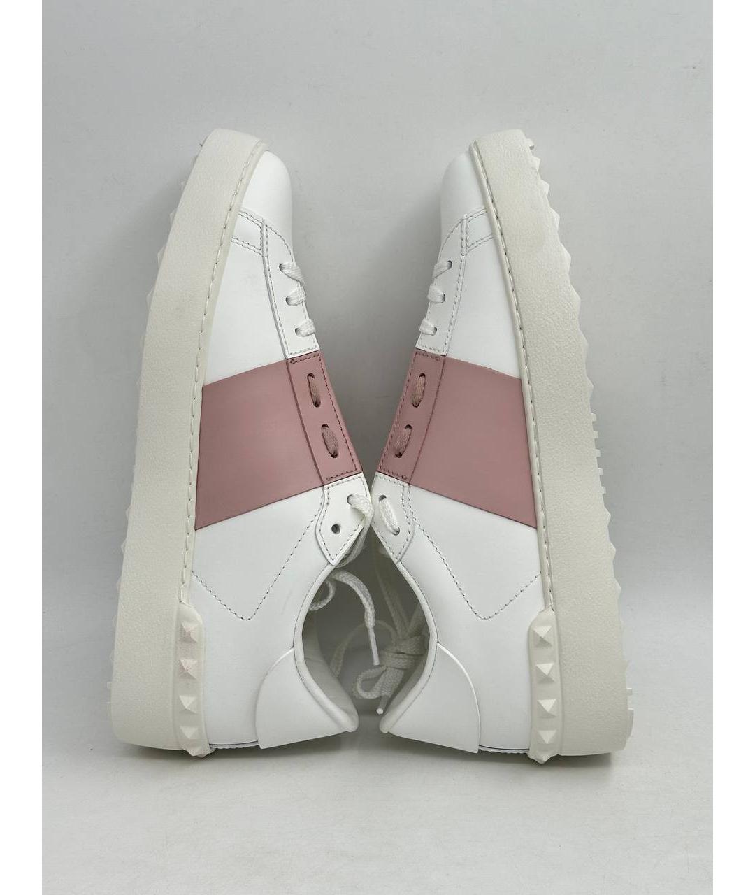 VALENTINO Белые кожаные кеды, фото 8