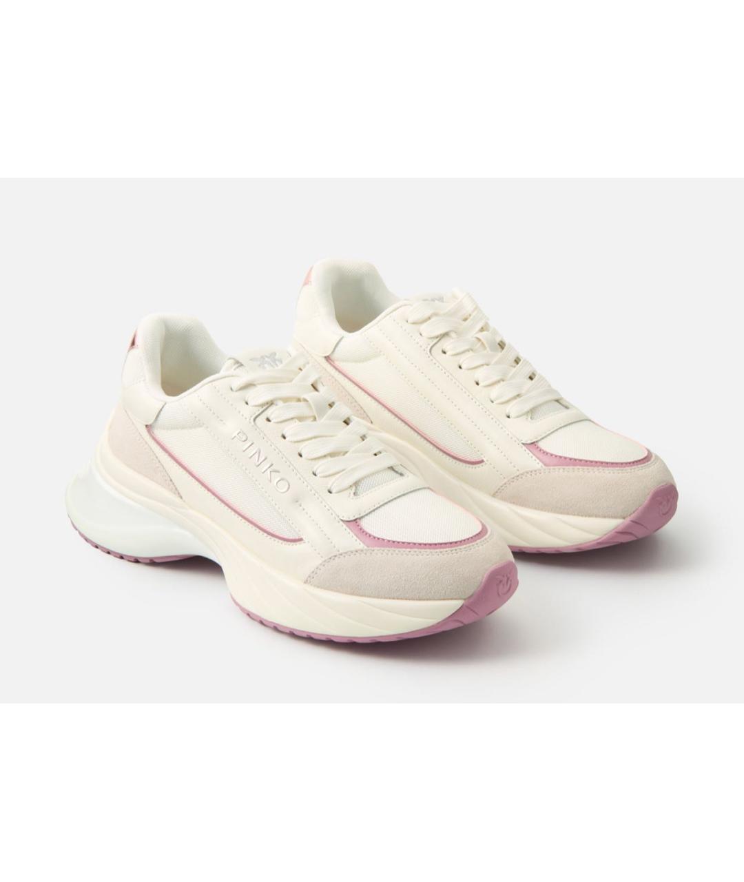 PINKO Белые кроссовки, фото 2