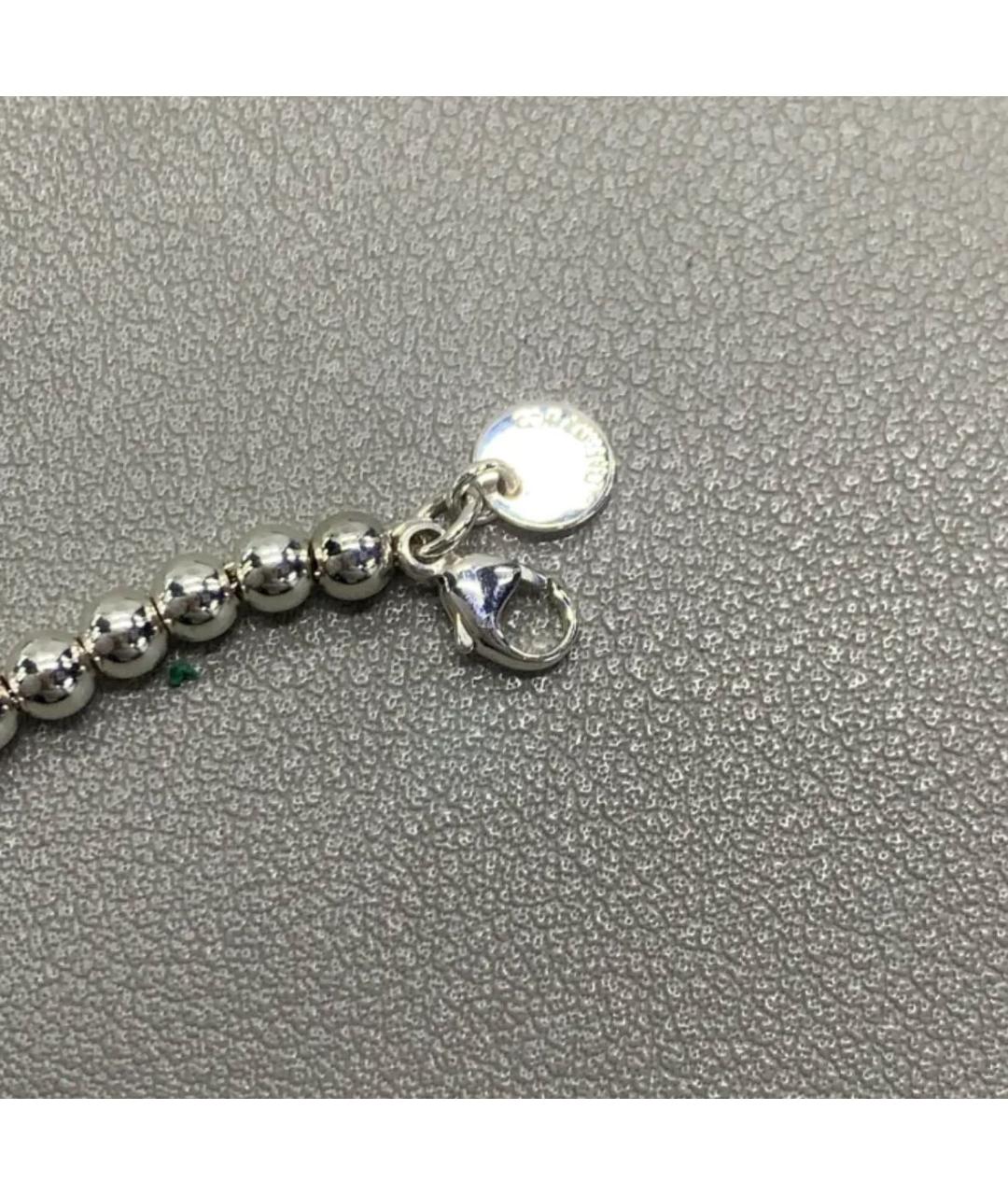 TIFFANY&CO Бирюзовый серебряный браслет, фото 7