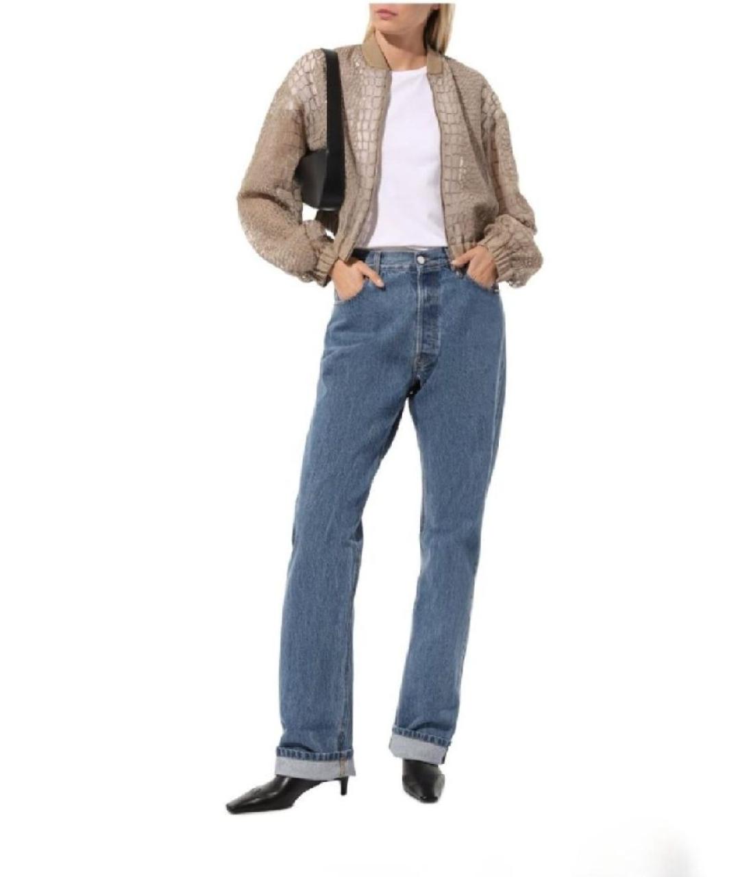 BRUNELLO CUCINELLI Бежевая шелковая блузы, фото 7