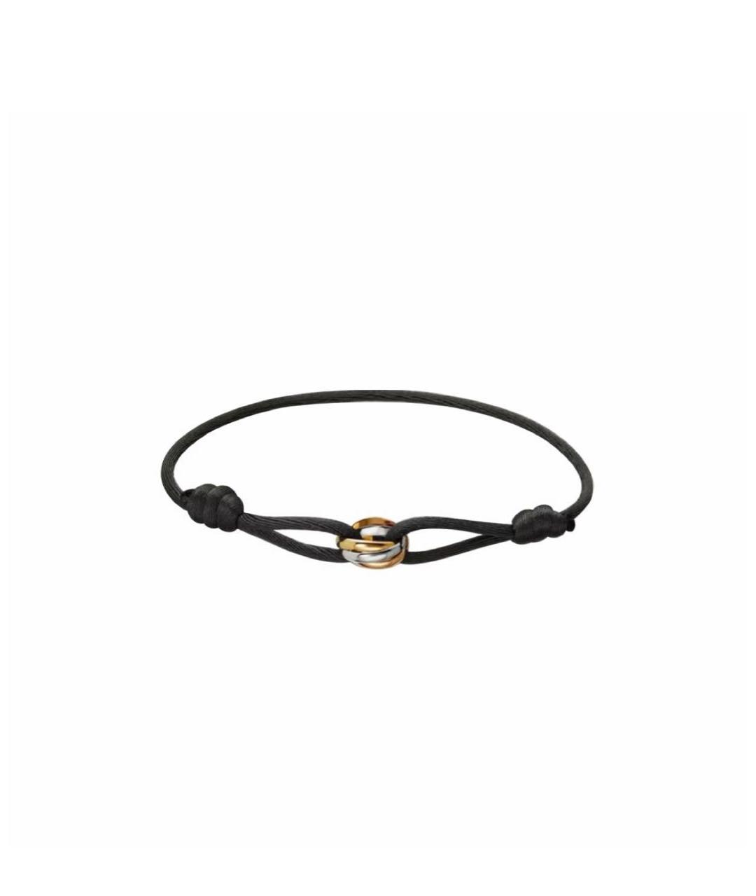 CARTIER Черный браслет из белого золота, фото 1