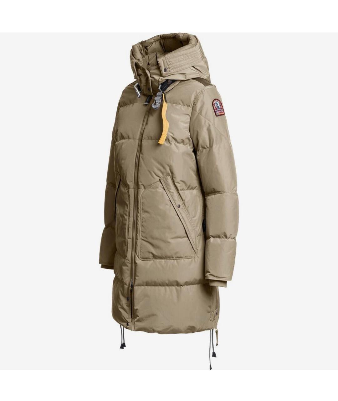 PARAJUMPERS Бежевая полиамидовая парка, фото 3