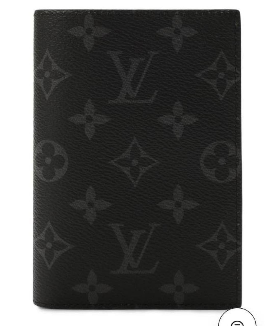 LOUIS VUITTON Черный кошелек, фото 5