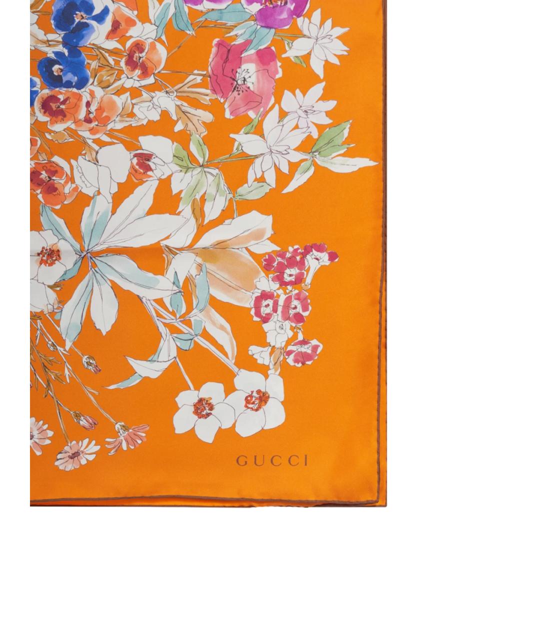 GUCCI Мульти шелковый платок, фото 2