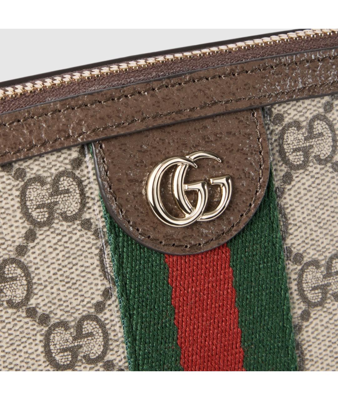 GUCCI Бежевая косметичка, фото 3