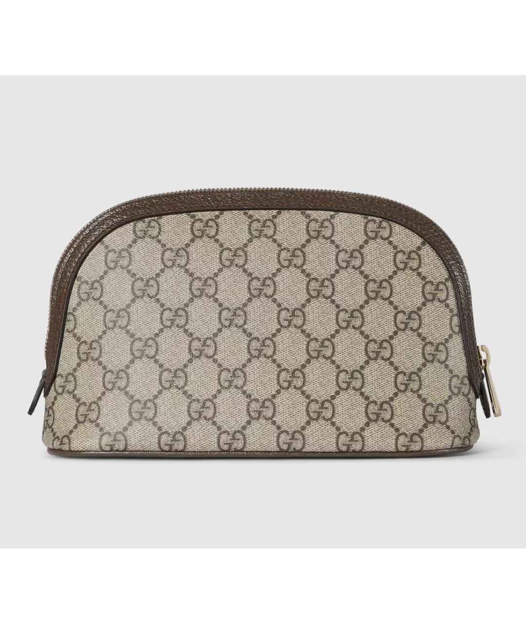 GUCCI Бежевая косметичка, фото 4