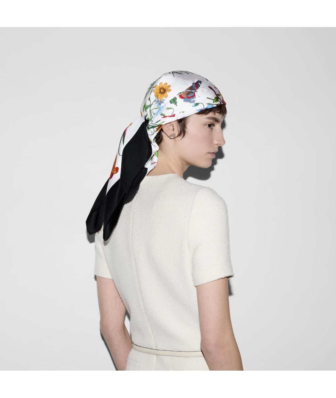 GUCCI Мульти шерстяной платок, фото 2