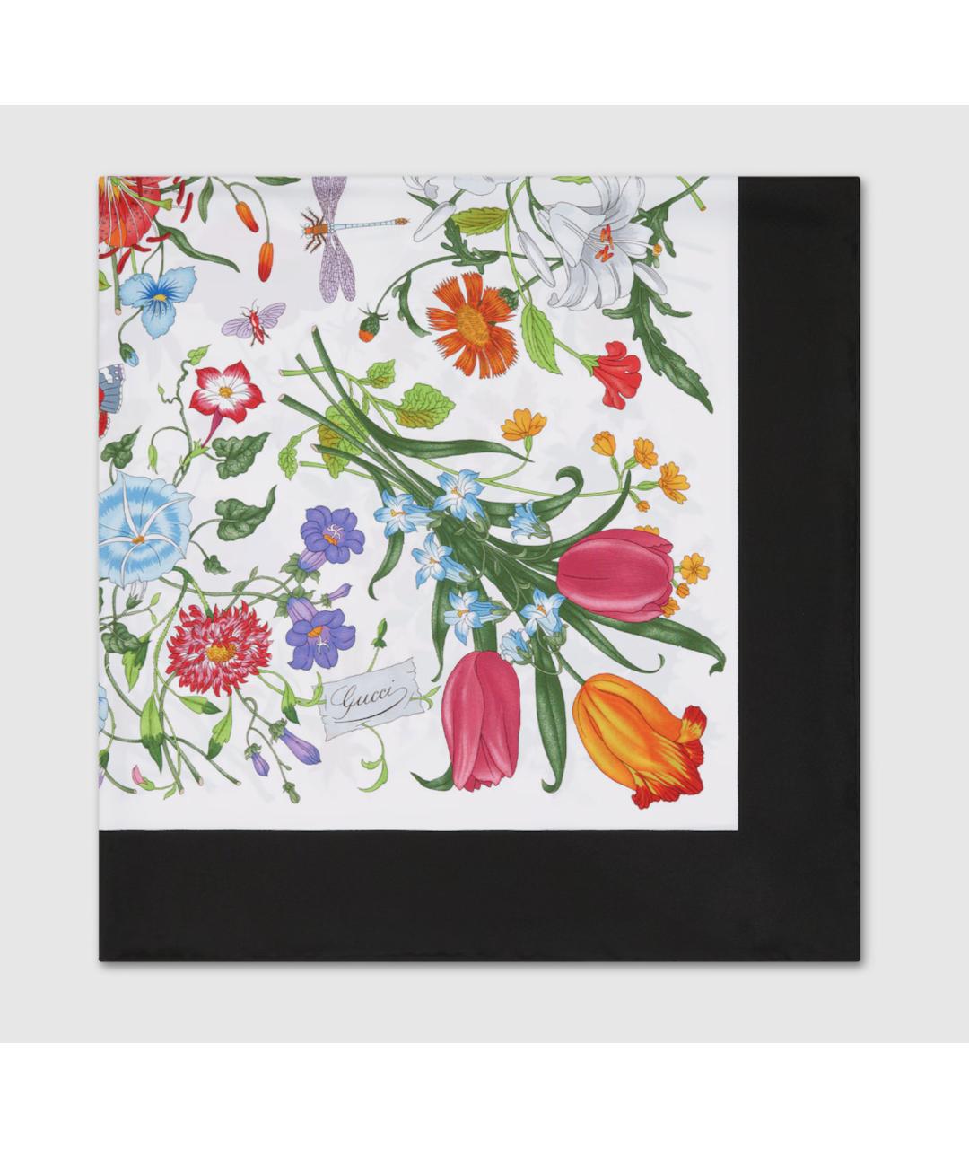 GUCCI Мульти шерстяной платок, фото 3