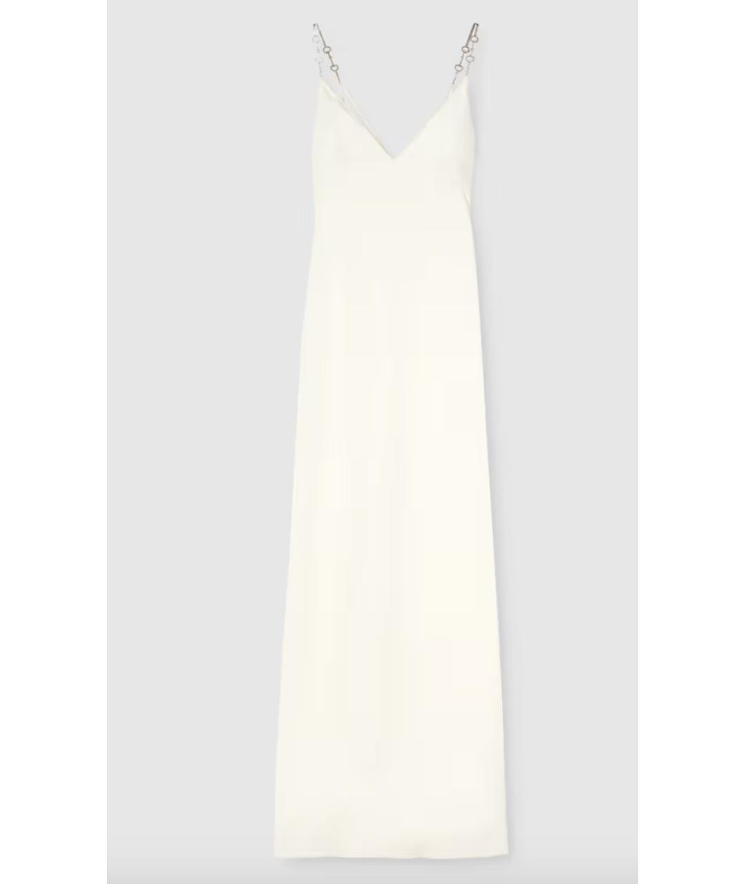 GUCCI Белое ацетатное вечернее платье, фото 5