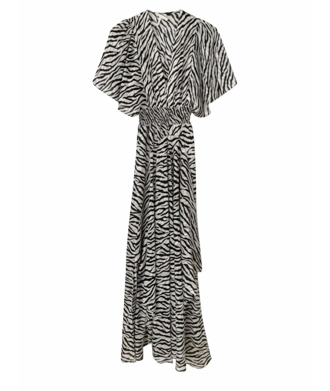 MAJE Мульти шелковое повседневное платье, фото 1