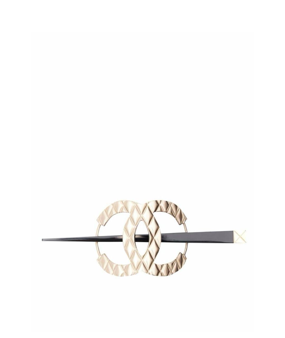 CHANEL Золотая заколка, фото 1