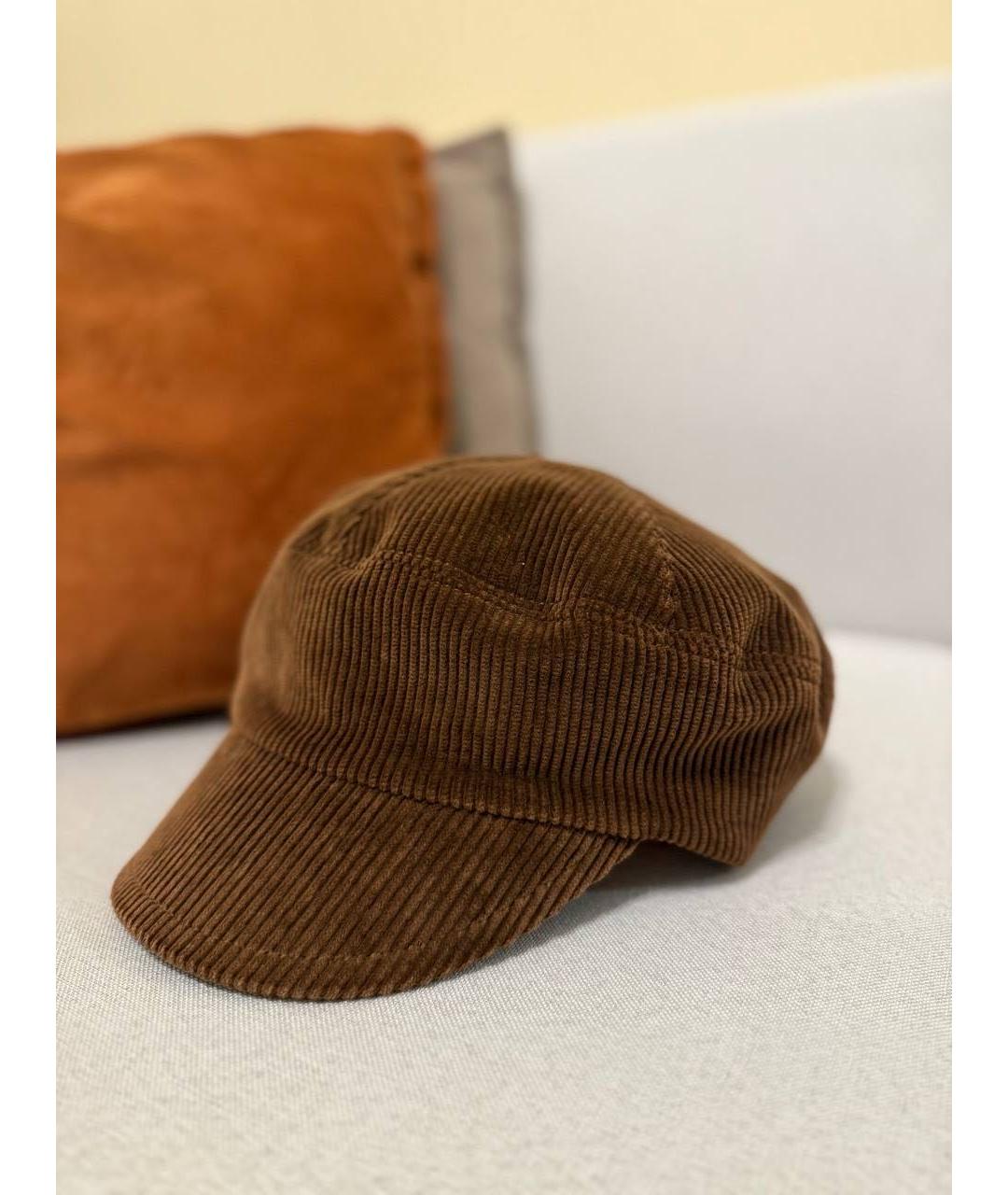 PRADA Коричневая кепка/бейсболка, фото 9